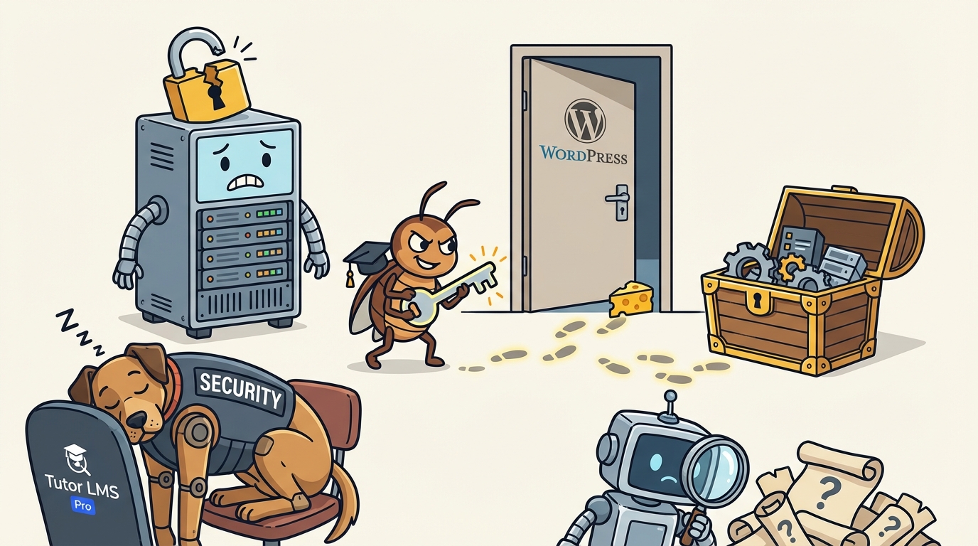 Review: Tutor LMS Pro Authentication Bypass (30k+ Sites) — Exploit Path, Exposure Conditions, and WordPress Incident Response